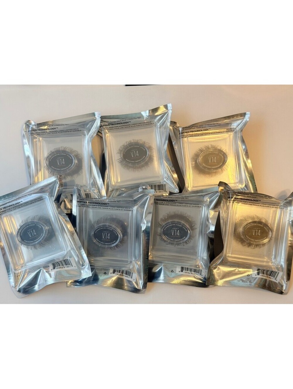 Lashify Velvet Gossamer Lashes Chocolate V14 14mm New Sealed Lot of 7
